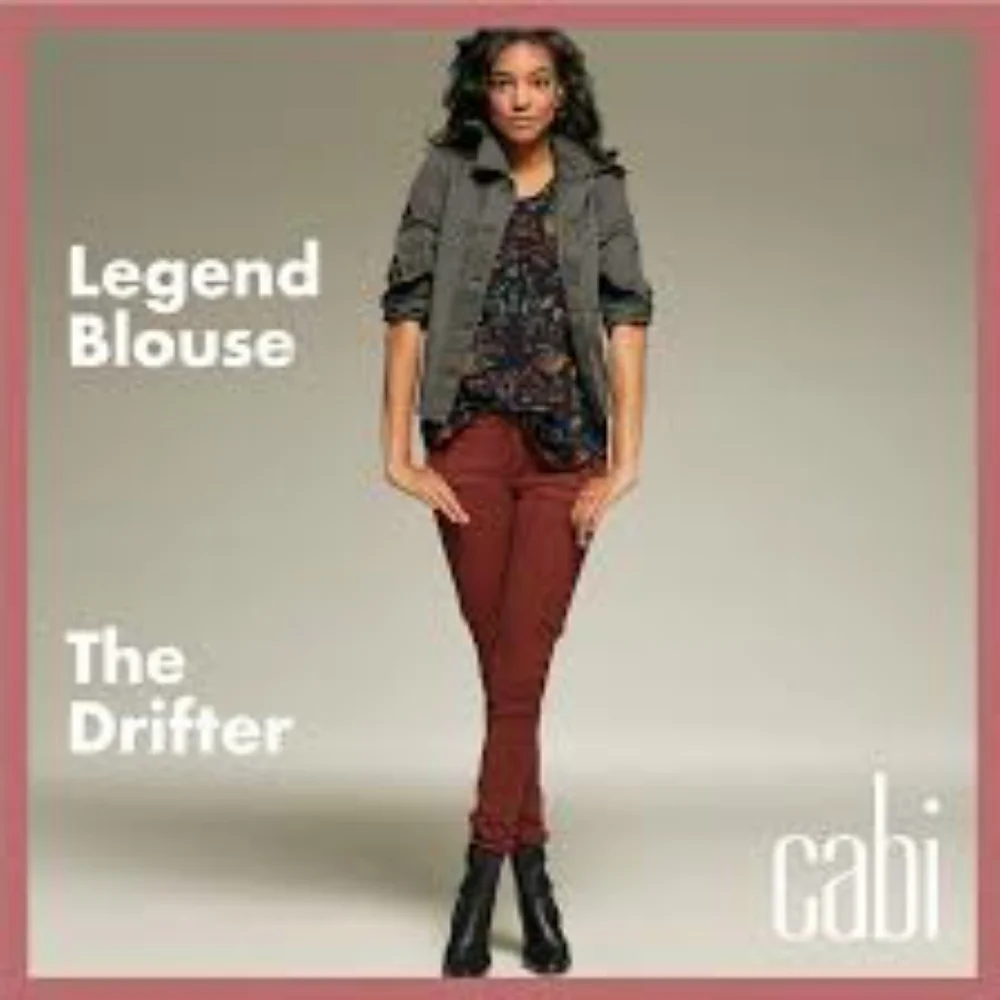 🌻NWOT CABI The Drifter Flame Skinny Cord Pants, Style #3566, Size 2 - Picture 3 of 10